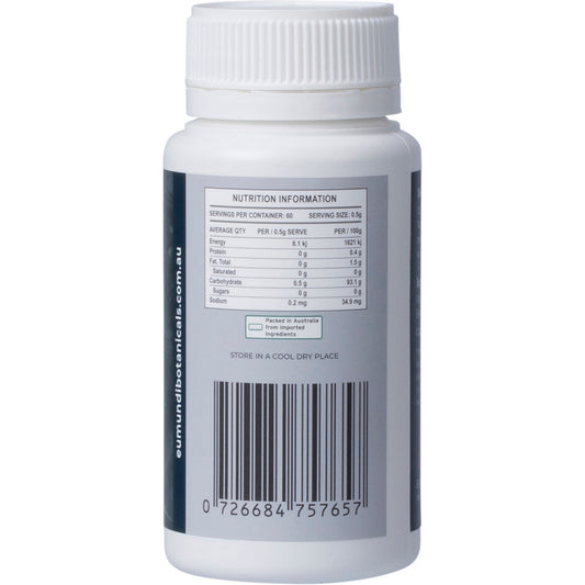 EUMUNDI BOTANICALS Tongkat Ali 2% Eurycomanone 1 x 60 Caps