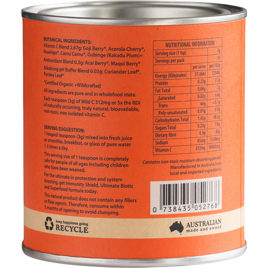 Eden Healthfoods Wild C Natural Vitamin C Powder