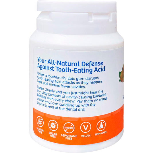 EPIC Xylitol Chewing Gum Orange-Mango x 50pcs