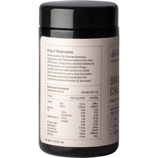 Evolution Botanicals Organic Chaga King of Mushrooms