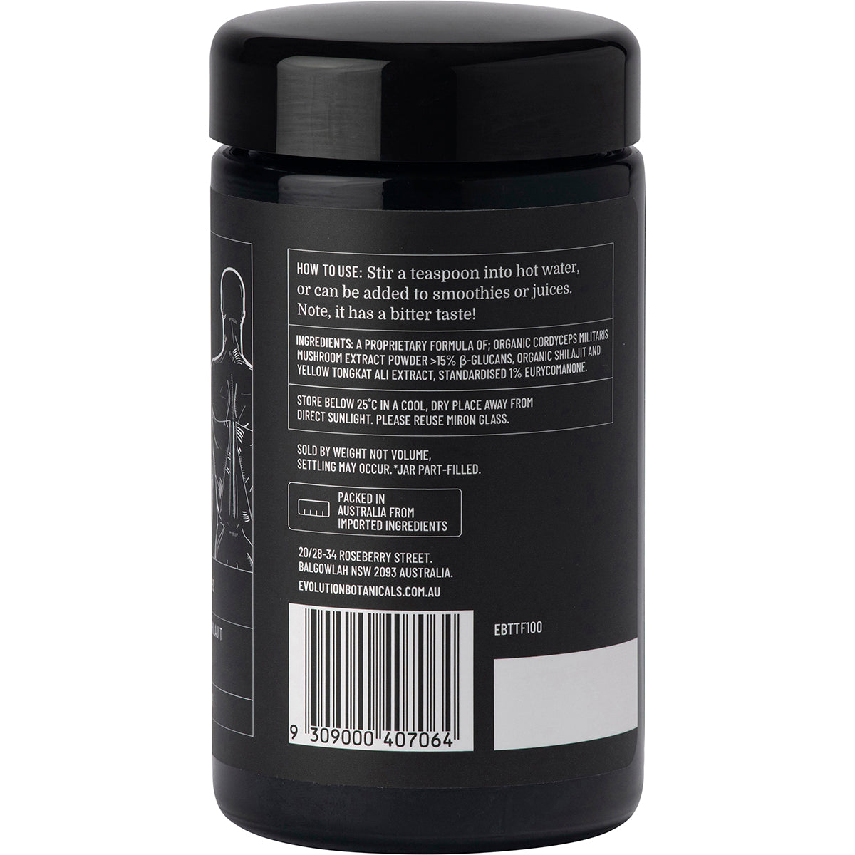 EVOLUTION BOTANICALS Titanium Formula Forever Strong 1 x 100g