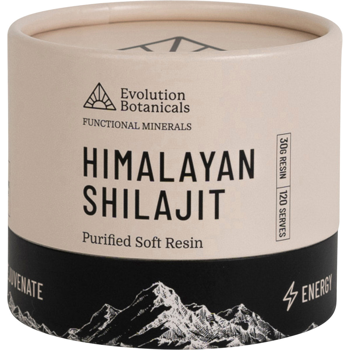 EVOLUTION BOTANICALS Himalayan Shilajit Purified Soft Resin 1 x 30g