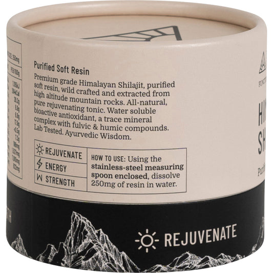 EVOLUTION BOTANICALS Himalayan Shilajit Purified Soft Resin 1 x 30g