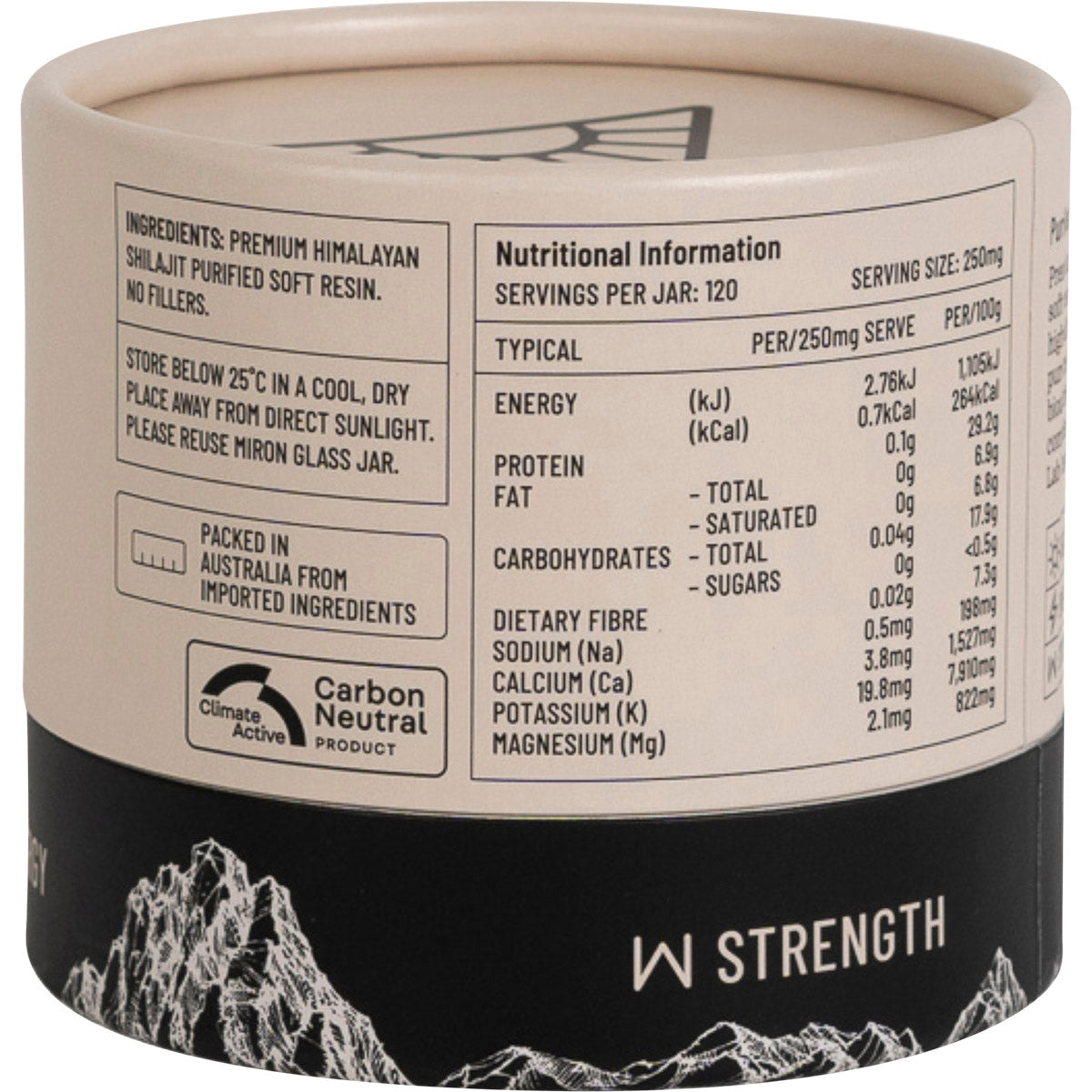 EVOLUTION BOTANICALS Himalayan Shilajit Purified Soft Resin 1 x 30g