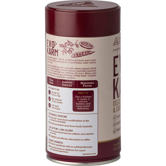 EVOLUTION BOTANICALS EVO+ Karm Cacao & Carob Drink 1 x 175g