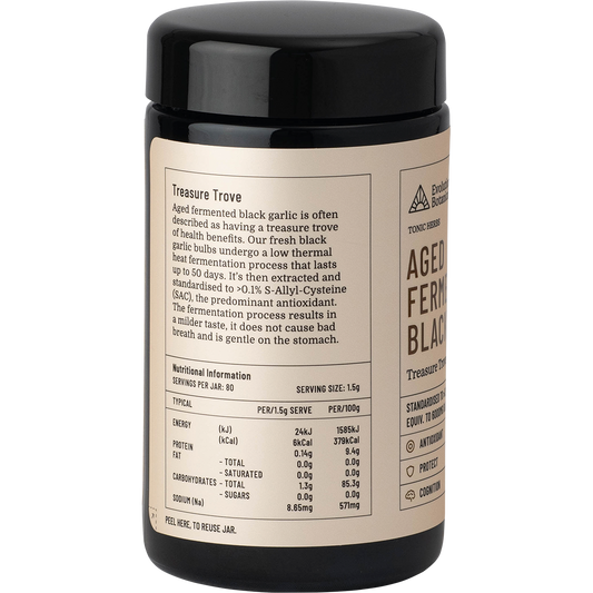 Evolution Botanicals Aged Fermented Black Garlic