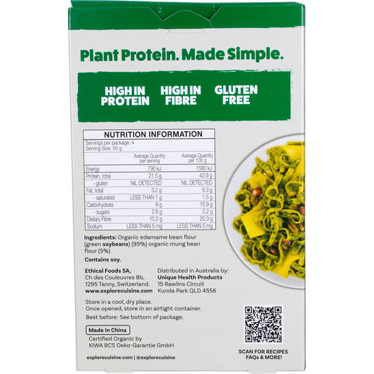 Explore Cuisine Organic Edamame & Mung Bean Fettuccine