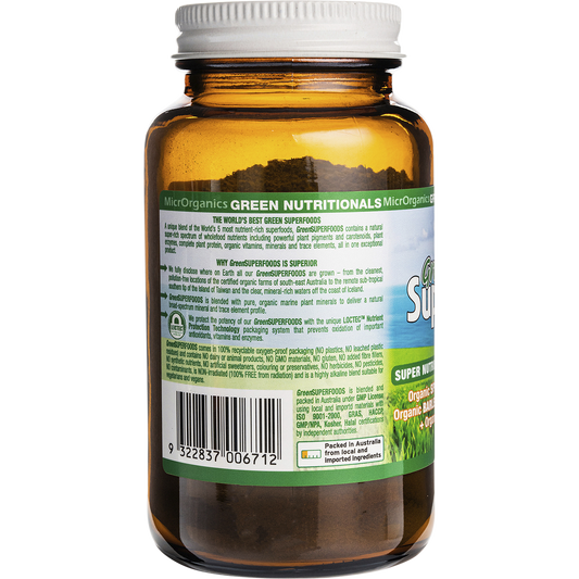 Green Nutritionals Organic Green Superfoods Powder