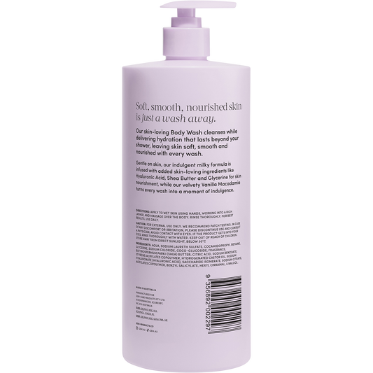 Gem Skin-Loving Body Wash Vanilla Macadamia - Box of 3