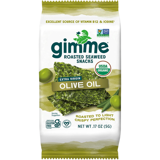 GIMME Roasted Seaweed Snacks Olive Oil