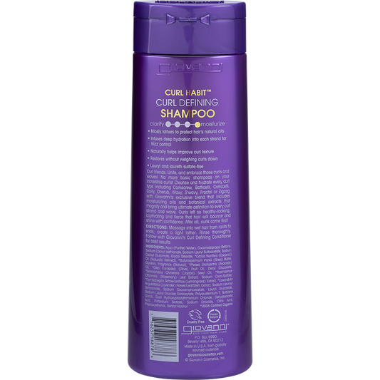 Giovanni Shampoo Curl Habit Curl Defining