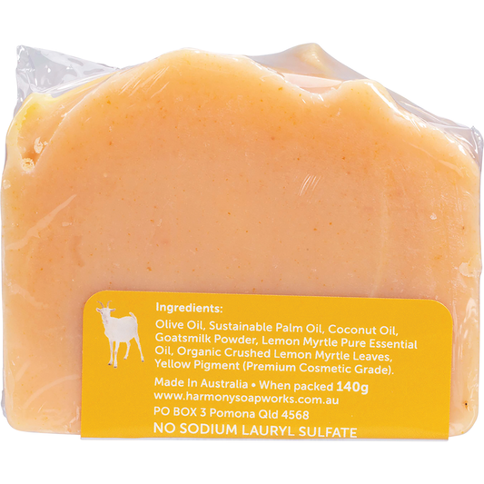 Harmony Soapworks Goat's Milk Soap Lemon Myrtle