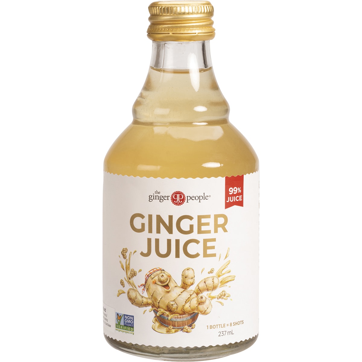 THE GINGER PEOPLE Ginger Juice 99% x 6