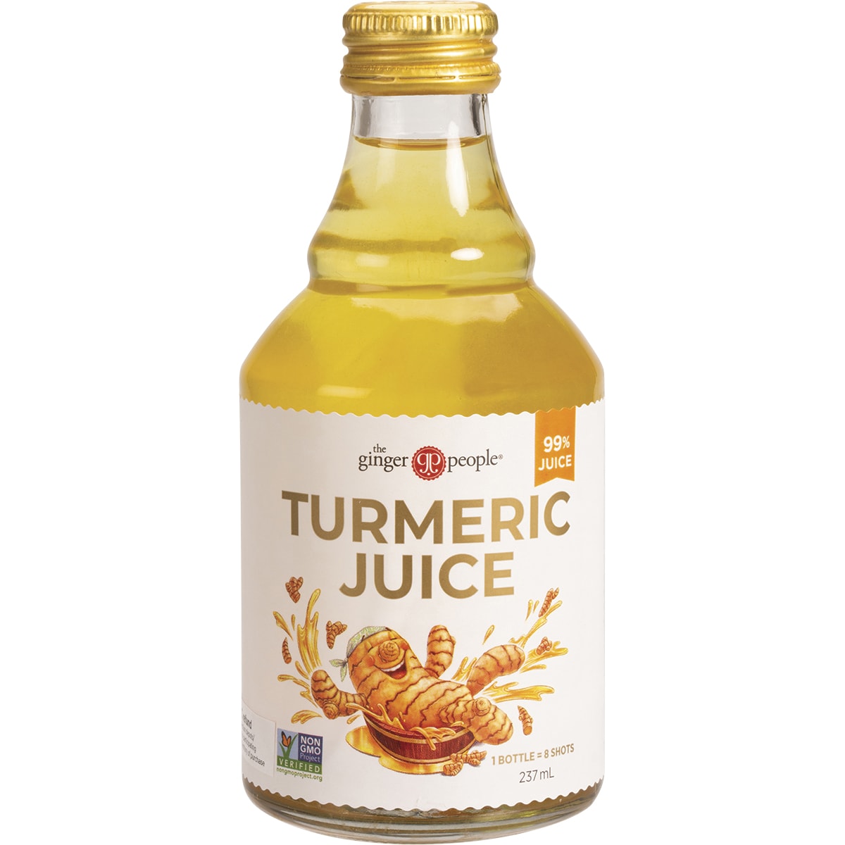 THE GINGER PEOPLE Turmeric Juice 99% x 6