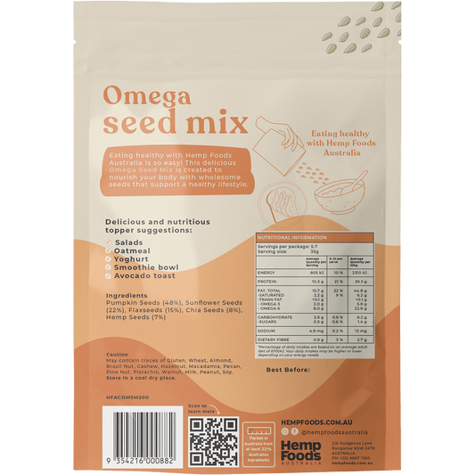 Hemp Foods Australia Omega Seed Mix - Box of 5
