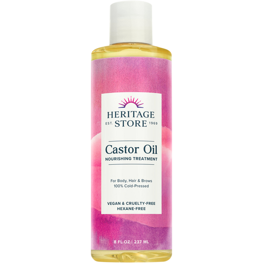 Heritage Store Castor Oil 100% Cold Pressed