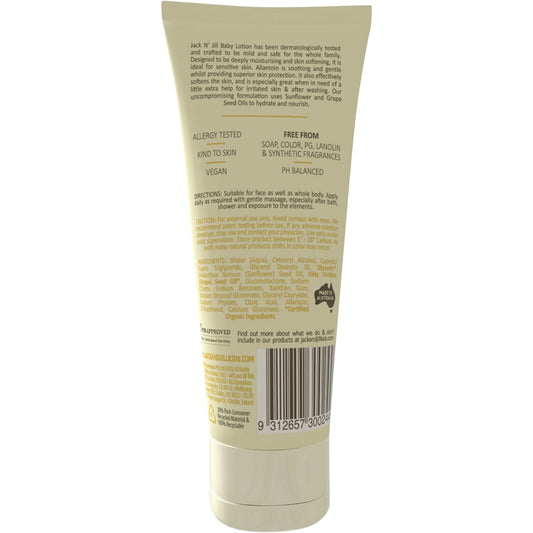 JACK N' JILL Baby Lotion Fragrance Free 6 x 100ml