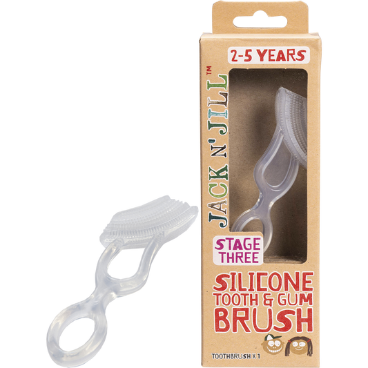 Jack N' Jill Silicone Tooth & Gum Brush - Box of 8
