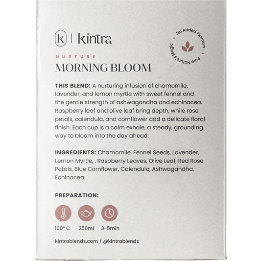 Kintra Blends Herbal Tea Bags Morning Bloom