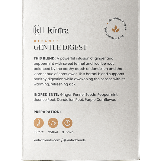 Kintra Blends Herbal Tea Bags Gentle Digest