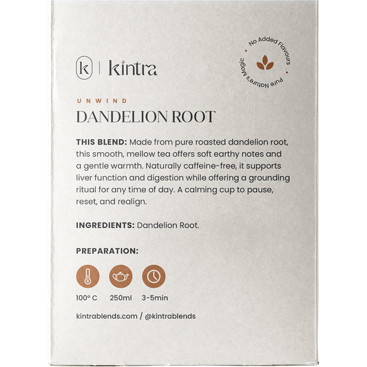 Kintra Blends Herbal Tea Bags Dandelion Root