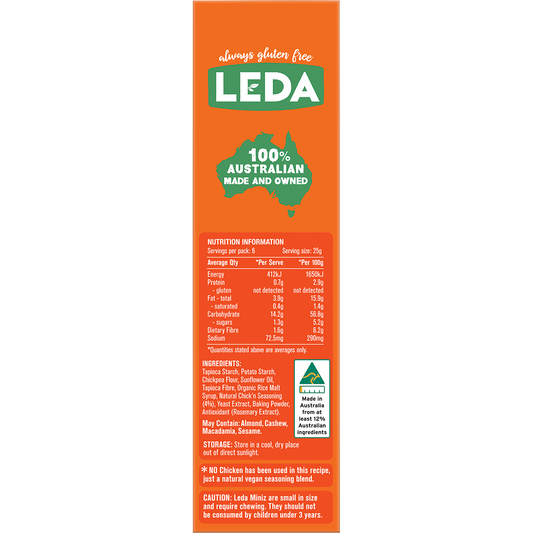 Leda Cracker Miniz Chick'n Multi 6 Pack - Box of 6