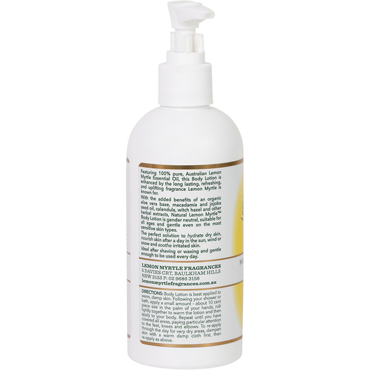 Lemon Myrtle Fragrances Body Lotion
