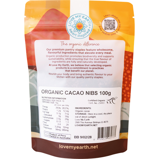 Love My Earth Organic Cacao Nibs