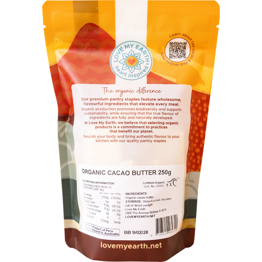 Love My Earth Organic Cacao Butter