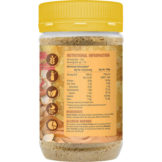 MACRO MIKE Powdered Peanut Butter Sweet Original 1 x 156g