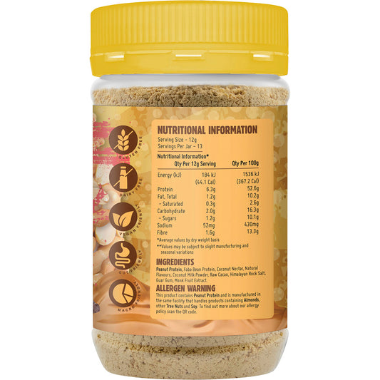 MACRO MIKE Powdered Peanut Butter Chocolate Hazelnut 1 x 156g