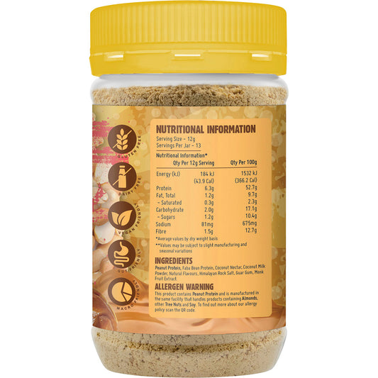 MACRO MIKE Powdered Peanut Butter Salted Caramel 1 x 156g