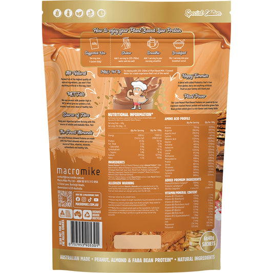 MACRO MIKE Plant Based Luxe Protein Sample Pack 6 x 40g