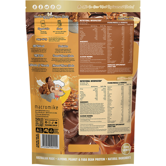 MACRO MIKE The Macro Shake Meal Replacement Sample Pack