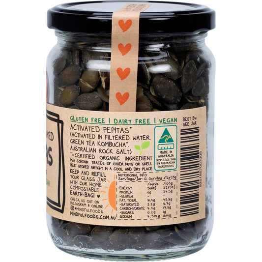 Mindful Foods Pepitas Organic & Activated