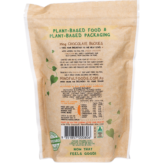 Mindful Foods Buckies Chocolate