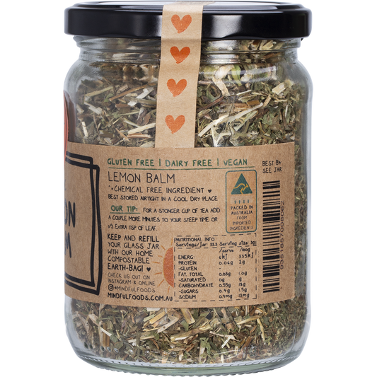 Mindful Foods Lemon Balm Organic