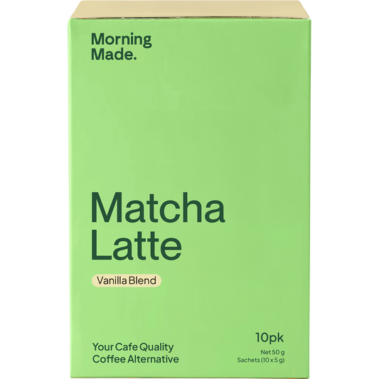 Morning Made Vanilla Matcha Latte Sachets