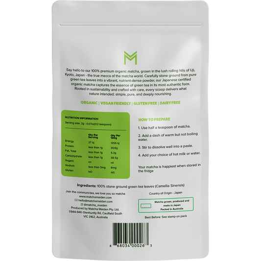 Matcha Maiden Organic Matcha Powder 28.35g