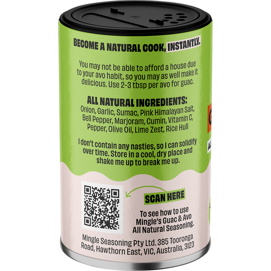 Mingle Guac & Avo All Natural Seasoning - Box of 5