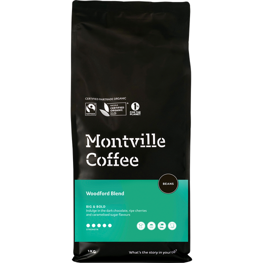 Montville Coffee Coffee Beans Woodford Blend 250g