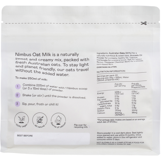 Nimbus Oat Milk Powder