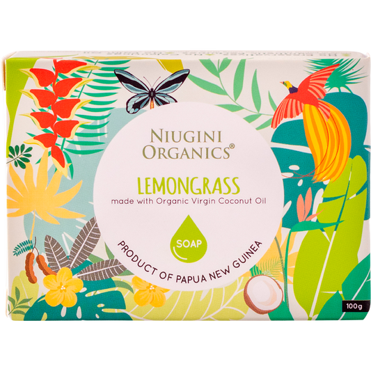 Niugini Organics Virgin Coconut Oil Soap Lemongrass