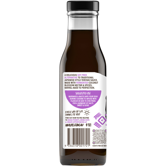 Niulife Organic Coconut Amino Sauce Extra Thick Teriyaki - Box of 6