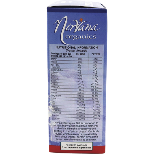 Nirvana Organics Himalayan Salt Granules