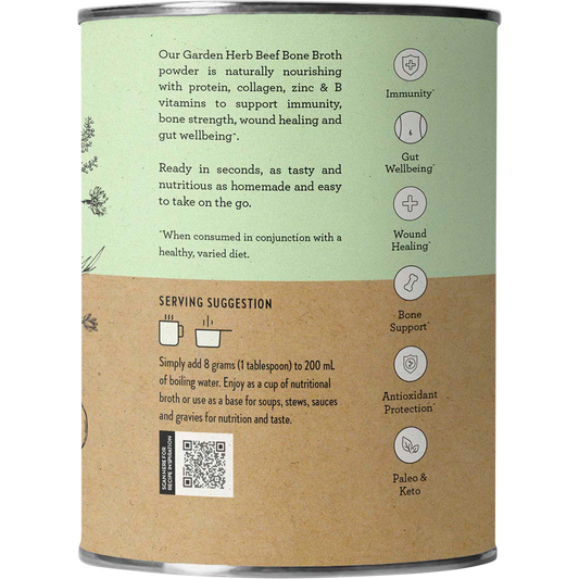 Nutra Naturals Beef Bone Broth Garden Herb