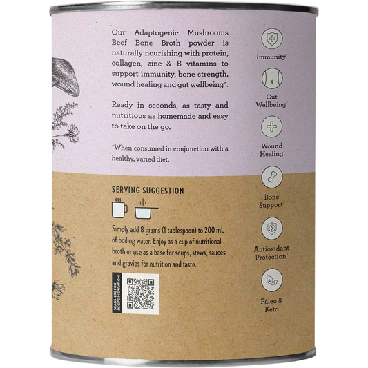 Nutra Naturals Beef Bone Broth Adaptogenic Mushrooms