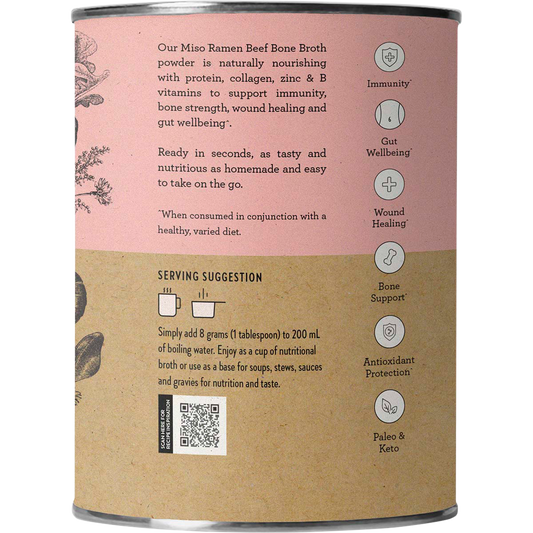 Nutra Naturals Beef Bone Broth Miso Ramen