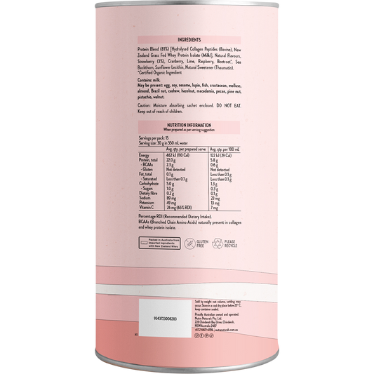 Nutra Naturals Protein Water Berry Bliss