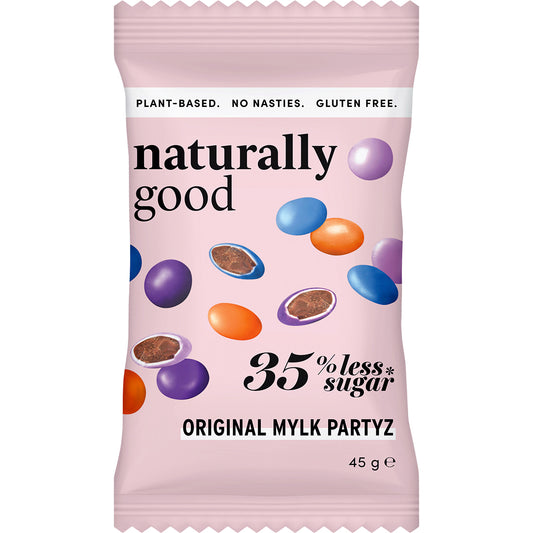 NATURALLY GOOD Original Mylk Partyz 35% Less Sugar x 10